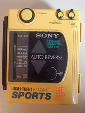 walkman sony sport jaune WM F63/F73