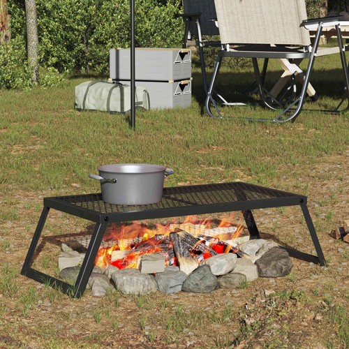 Gril camping pliable noir - gril,
