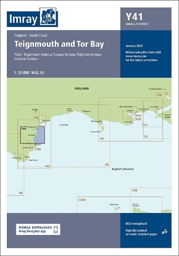 Imray series chart y41 - imray,