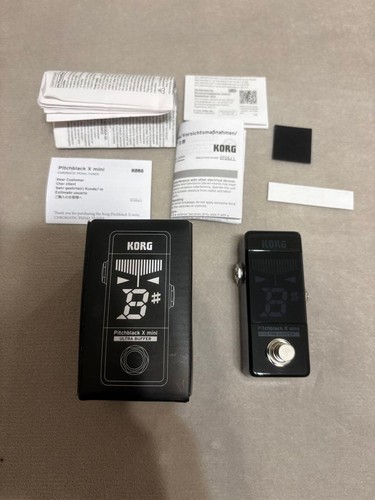 Korg pitchblack mini pedal - pitchblack,