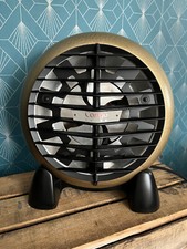 Lampe industrielle, un ancien radiateur infrarouge Calor Congo adapté en lampe