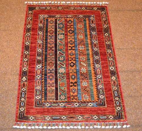 Tapis oriental handnoué - tapis,