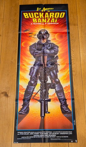 Buckaroo banzaï affiche - banzaÏ,