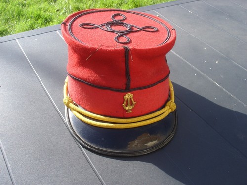 Képi rouge belge musicien - képi, de