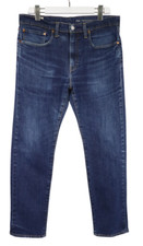 LEVI'S Premium Big E Lot 502 Jeans Homme W34/~L29 Bleu Décoloré À Zip