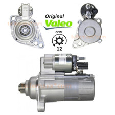 Valeo starter for Audi Seat Skoda VW 1.6 2.0 TDi... 458389 TS18ER121 02Z911023P
