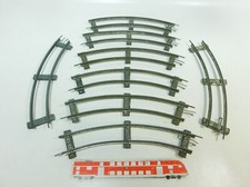 8X Märklin Rail Piece Courbé 8 Pour Circuit À Mécanisme #BR860-1