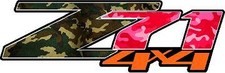 Z71 4 x 4 camouflage vinyle
