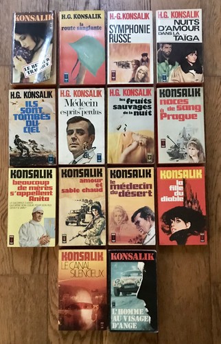 Konsalik lot 14 livres - h.,
