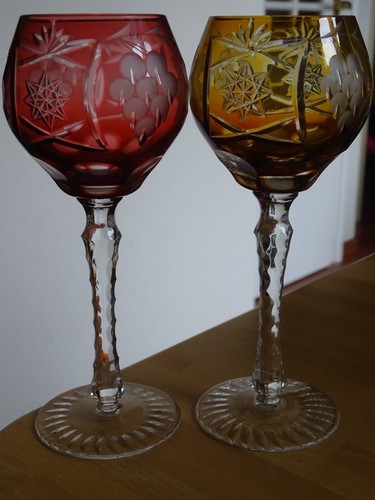 Verres vin couleur - vin,