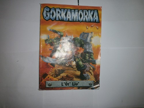 Warhammer livre gorkamorka - livre,