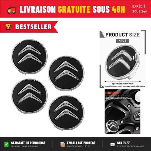 Enjoliveurs roue noirs - 4,