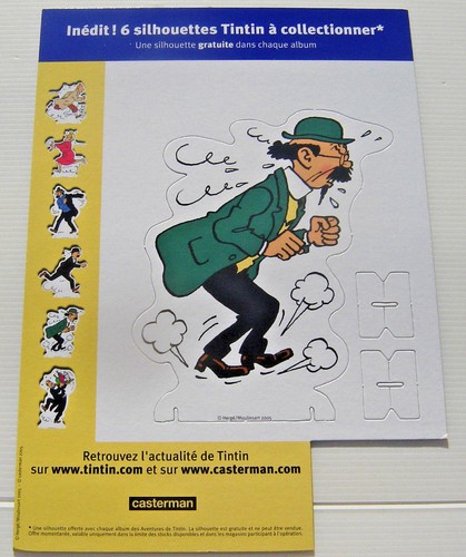 Tintin silhouette - .,