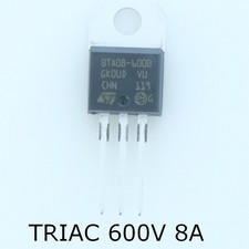 BTA08-600BRG Triac 600V 8A