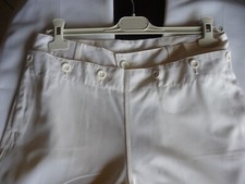 White Deck Pants, Antique: 1977 Navy Nationale Size 80 C
