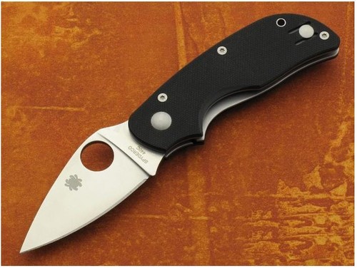 Couteau spyderco cat g10 - cat, acier