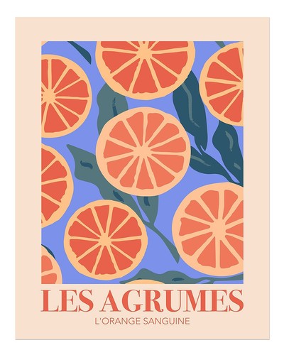Art mural avec - , agrumes