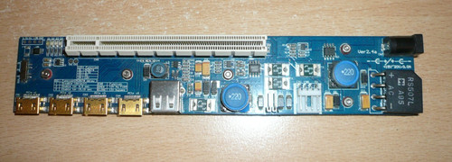 Riser pci express à - 1x,
