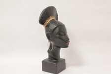 Alex 188 African Woman Bust Ceramic Sculpture (67383)