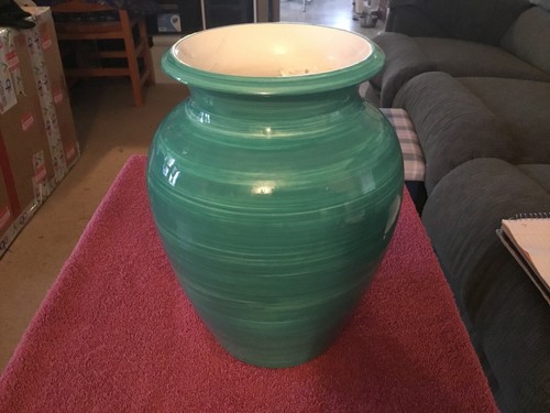 Vase green ceramic pier one - green,