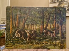 Peinture ancienne, Huile Sur