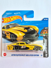 MINIATURE HOT WHEELS 1/64 ASTON MARTIN DB4GT HIGH-SPEED EDITION HW DREAM GARAGE