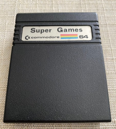 Commodore c64 super games - commodore,