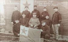 Carte photo Esperanto Guerre