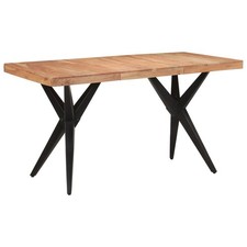 Table de Salle à Manger 200x90x76cm Bois de Récupération Solide Dîner vidaXL
