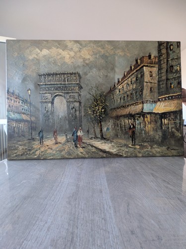 Burnett peinture sur toile