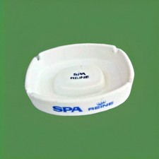 cendrier spa reine monopole en verre opaline vintage