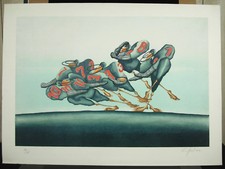  Jean-Paul GRIFFOULIERE signed & num birds players football players