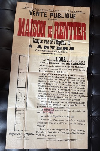 Amusante ancienne affiche - ancienne,