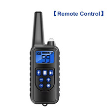 Collier De Dressage Électrique Pour Chien, Anti-Aboiement, Rechargeable, Étanche