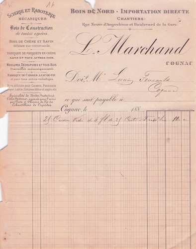 Cognac scierie marchand 188 - 16,