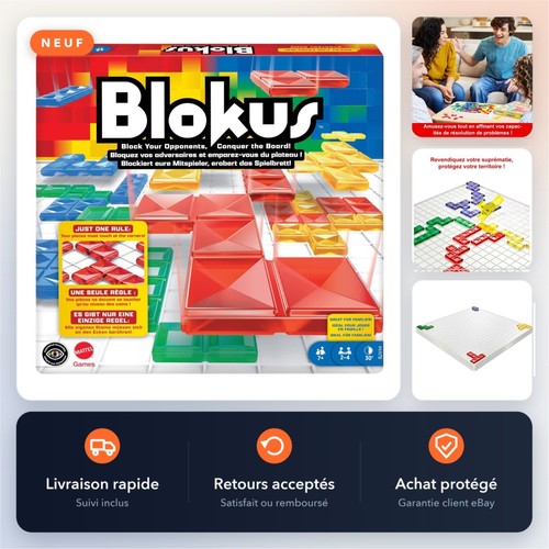 Mattel games blokus jeu - games, de
