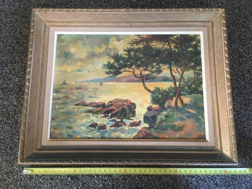 Tableau peinture esterel - tableau,