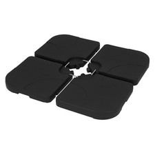 Pied de parasol déporté noir