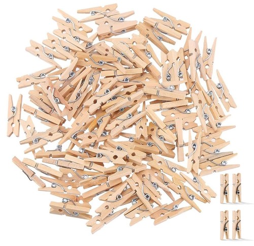 200pcs pinces linge - pinces, léger