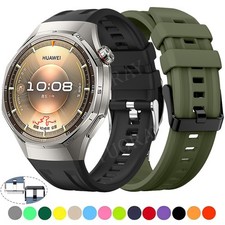 For Huawei Watch GT 6 Pro 46mm Smartwatch Soft Silicone Wristband Strap Bracelet