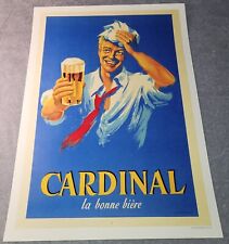 Poster - Cardinal Good Beer - Very Good Condition 