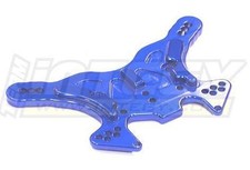support amortisseur ARR aluminium bleu 1/8  LOSI EIGHT-B