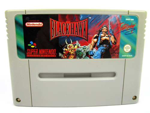 Blackhawk jeu super - jeu, nintendo