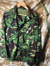 Authentique Armée Britannique Léger Camouflé Combat Veste Bois Dpm 180/96