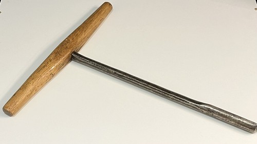 Outil ancien gouge sabotier - outil,