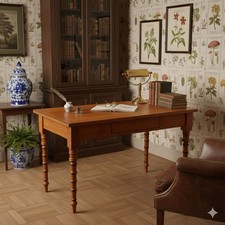 Table Ancienne Merisier Tiroir