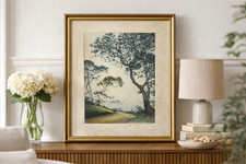 Grand paysage aquarellé