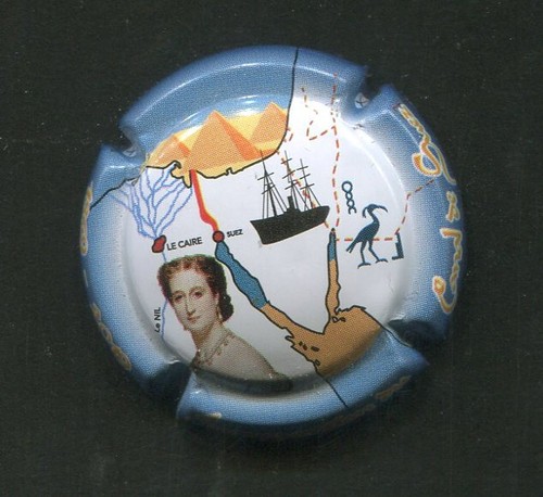 Plaque muselet champagne - plaque,