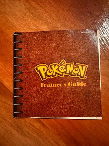 Pokemon trainer guide manual - trainer's,