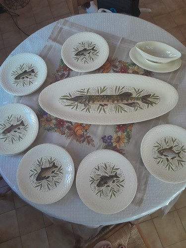 Service poissons complet - service, 12